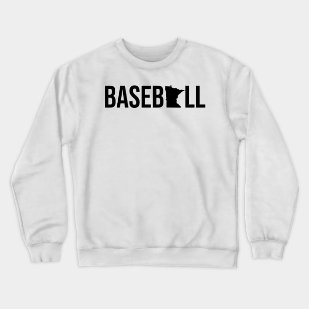 Minnesota Baseball Crewneck Sweatshirt by rustyskate